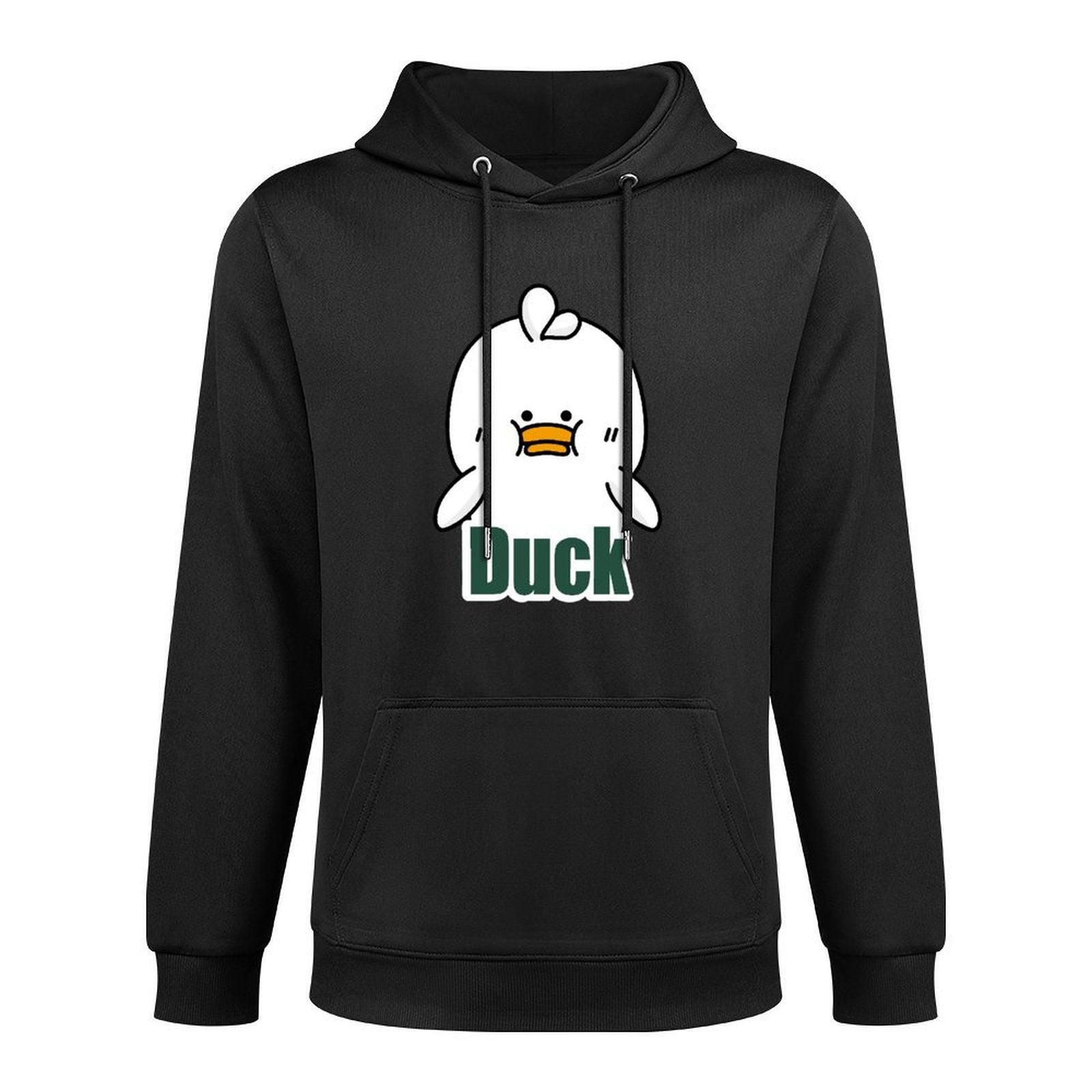 Solid Unisex Front Graphic Hoodies